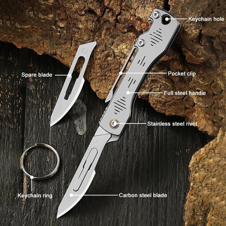 Durable Outdoor Camping Folding Pocket Knife