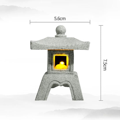 Natural Stone Mini Pagoda Garden Ornament