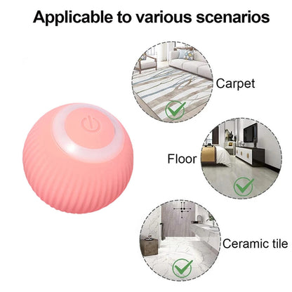 Fun Interactive Automatic Pet Toy Ball