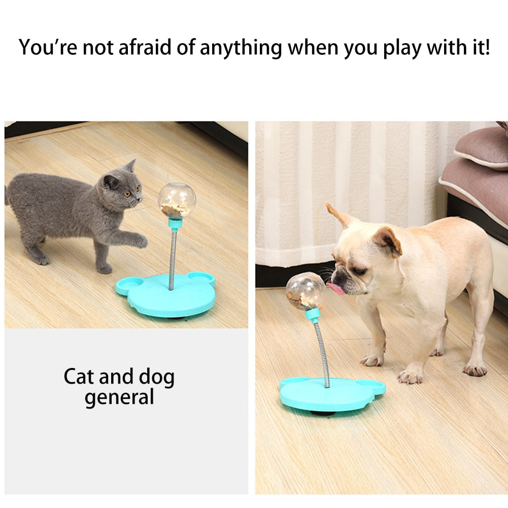 Fun Interactive Pet Food Dispenser Ball