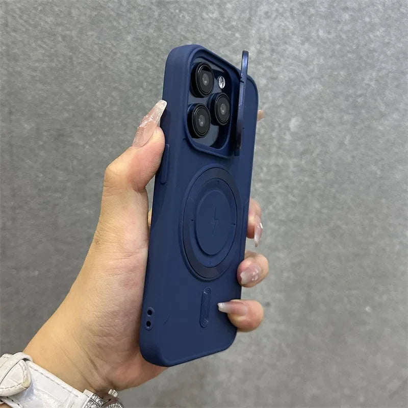Clear Protective Magnetic iPhone Lens Case Cover