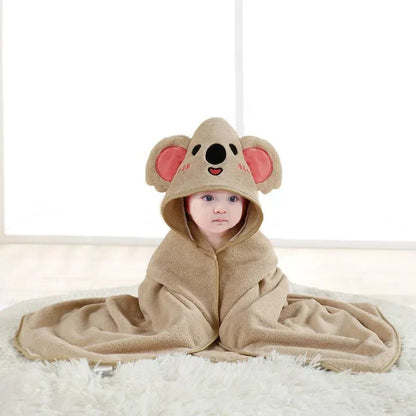 Adorable Animal Baby Hooded Bath Towel for Children