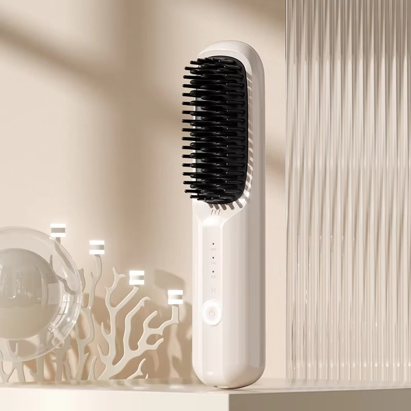 Fesara | Cordless Ceramic Hair Straightener Comb - Fesara