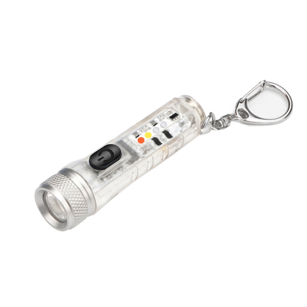 Compact LED Pocket Torch Keychain Light - Fesara