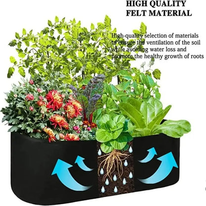 Garden Planter Bag with Handles and Drainage Holes