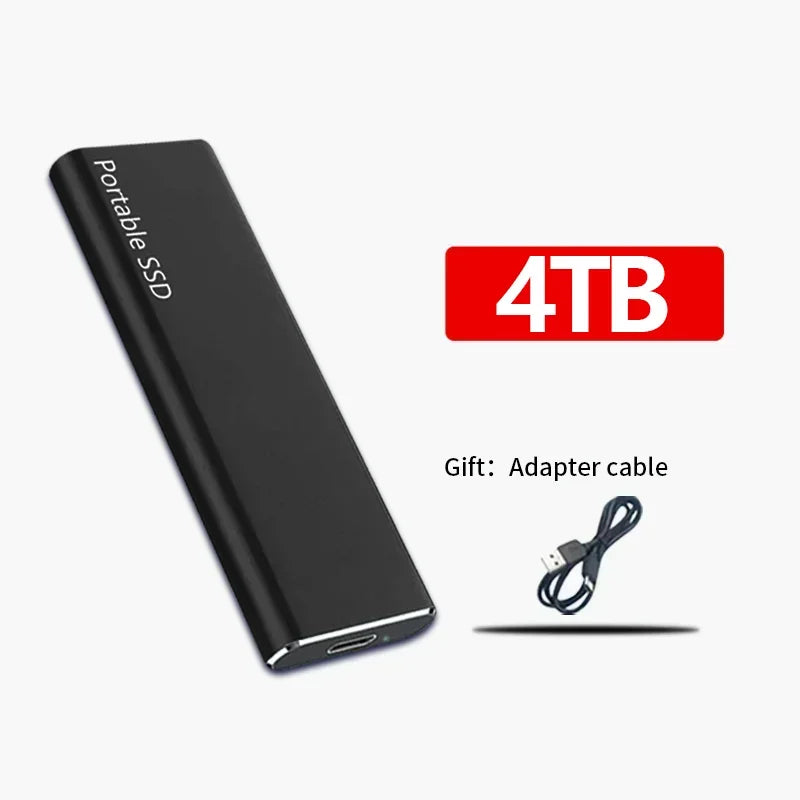 Fast Mobile SSD External Hard Drive for Laptop