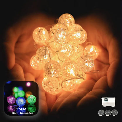 Soft Glow LED Fairy String Lights Battery Powered