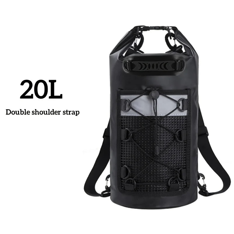 Waterproof Outdoor Dry Bag 10/20/30L with Shoulder Strap