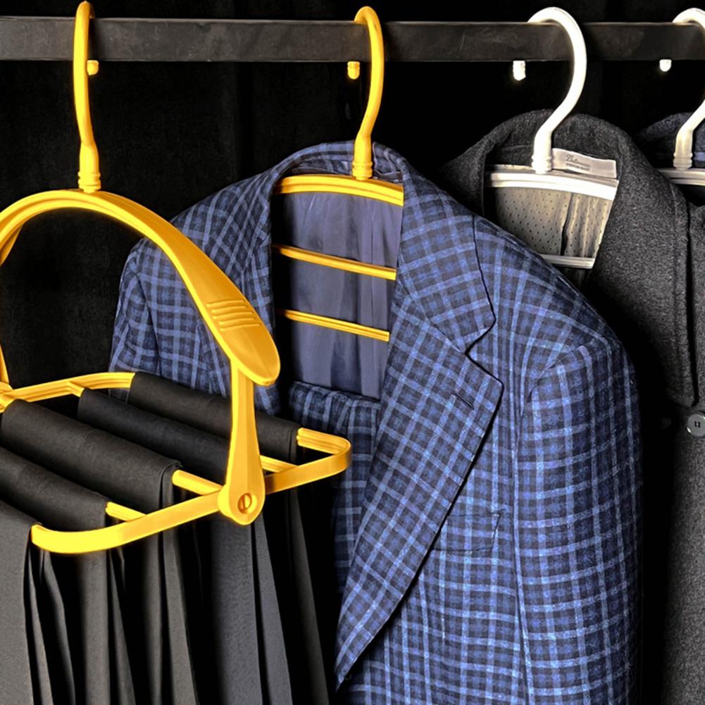 Space Saving 4-Tier Folding Closet Hanger