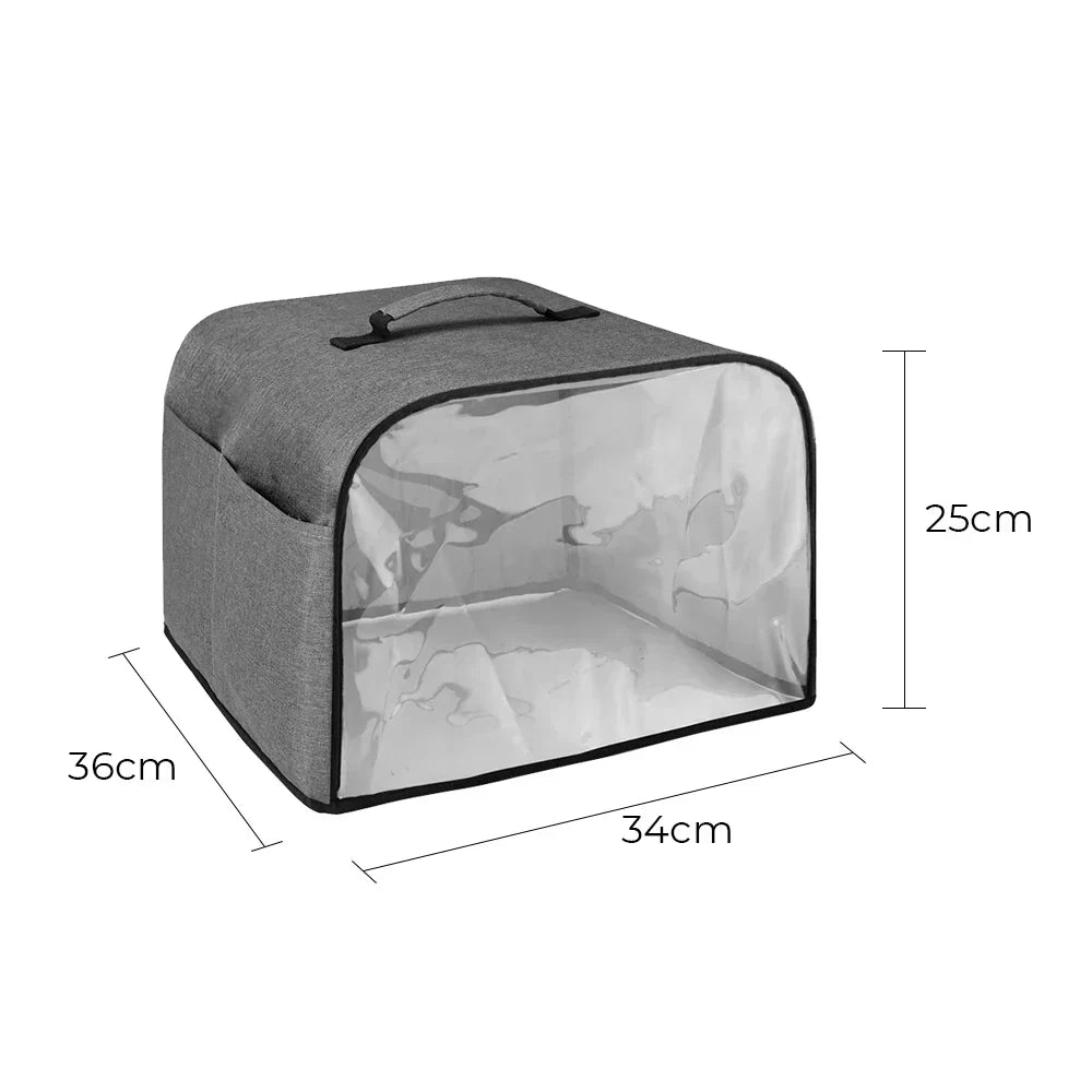 Practical Kitchen Appliance Cover with Storage Pockets - Fesara