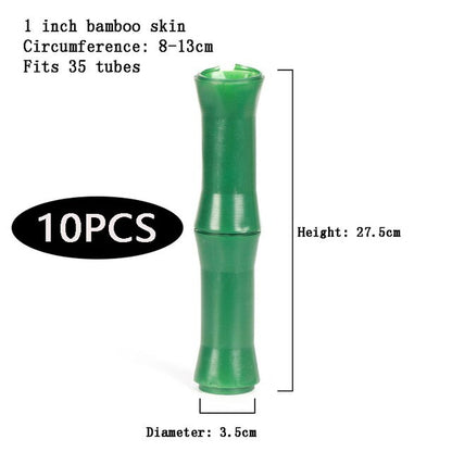 Natural Bamboo Pipe Insulation Cover Kit