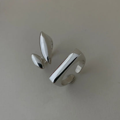 Fesara | 925 Silver Chic Geometric Ring