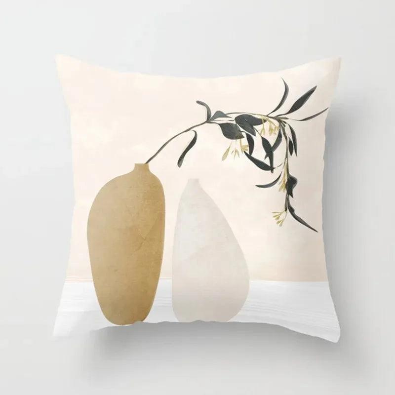 Soft Floral Pillow Cover for Home Decor - Fesara