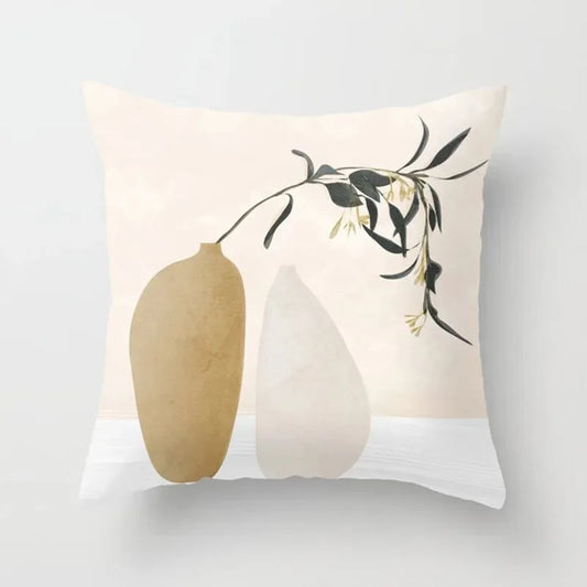 Soft Floral Pillow Cover for Home Decor - Fesara