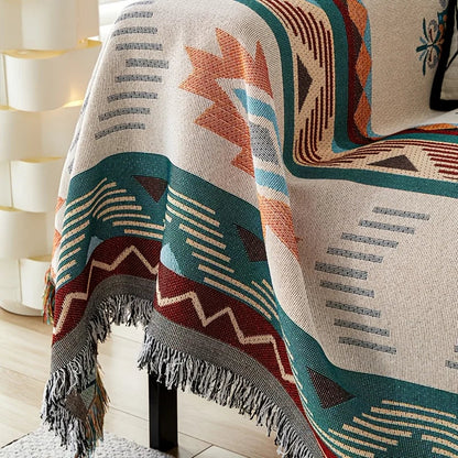 Cozy Reversible Sofa Throw Blanket