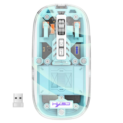 Clear Wireless Bluetooth Computer Mouse