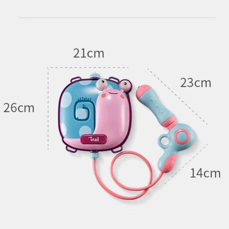 Fun Kids Water Backpack with Squirt Gun
