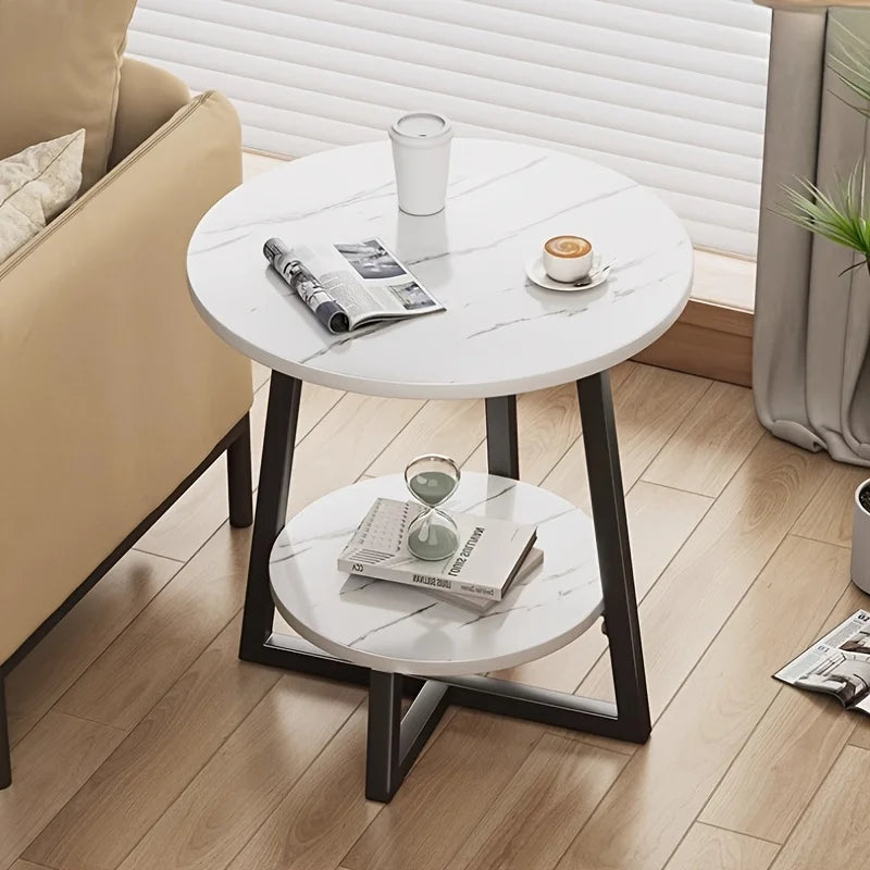 Stylish 2-Tier End Table