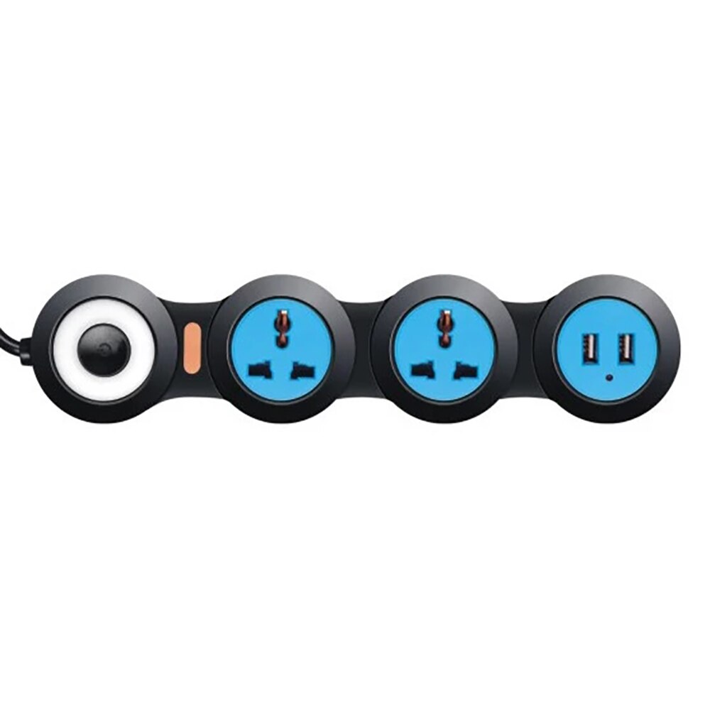 Compact Multi Plug Power Extension Cord