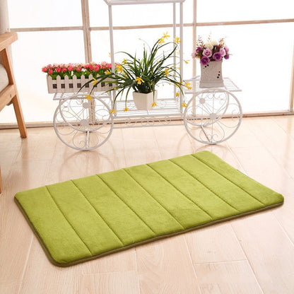 Plush Anti Slip Bathroom Floor Mat