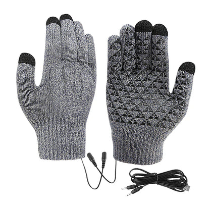 Warm Waterproof Cycling Gloves with USB Charging - Fesara