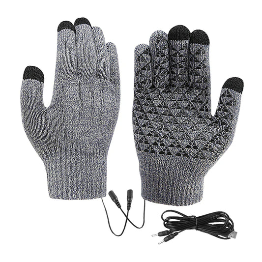 Warm Waterproof Cycling Gloves with USB Charging - Fesara