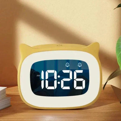 Smart LED Alarm Clock with USB Charging and FM Radio