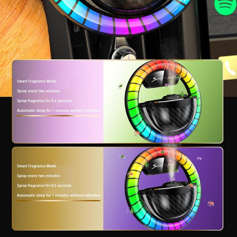 Colorful Car Air Freshener with Fragrant Sprinkles