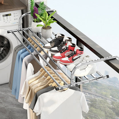 Space Saving Stainless Steel Folding Drying Rack