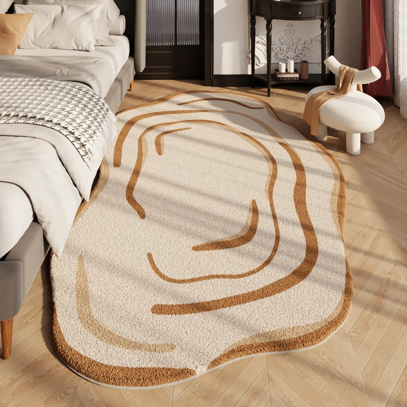 Modern Plush Area Rug for Bedroom and Living Room