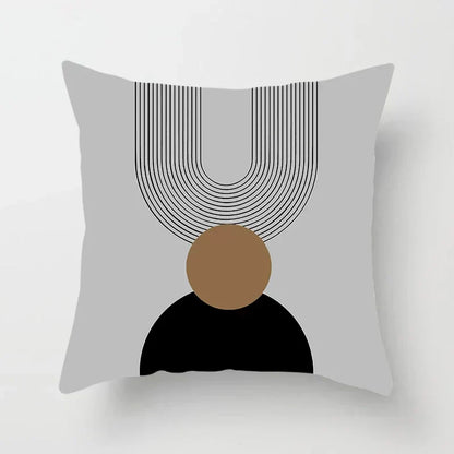 Stylish Geometric Pattern Cushion Cover