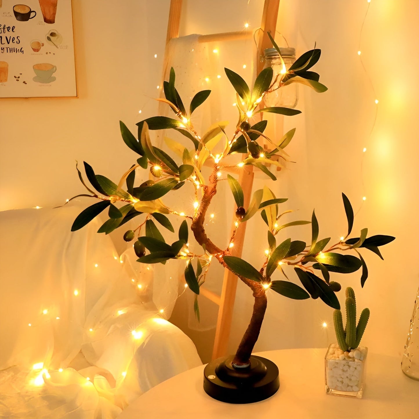 Fesara | Enchanted Tree Lamp with Colorful LED Lights