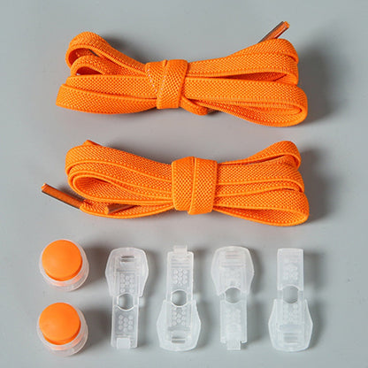 Easy Fit No Tie Elastic Shoe Laces Lock