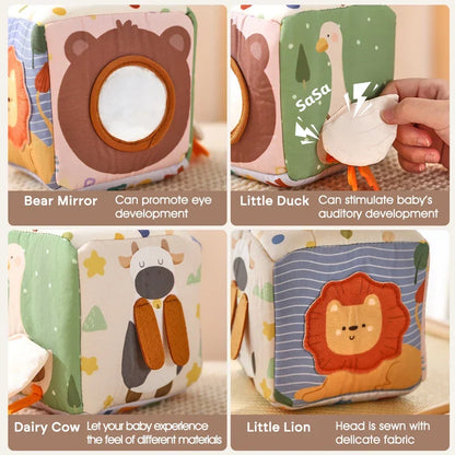 Soft Baby Tissue Box Sensory Toy
