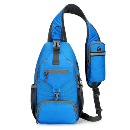 Waterproof Safety Backpack - Lightweight Crossbody Travel Bag