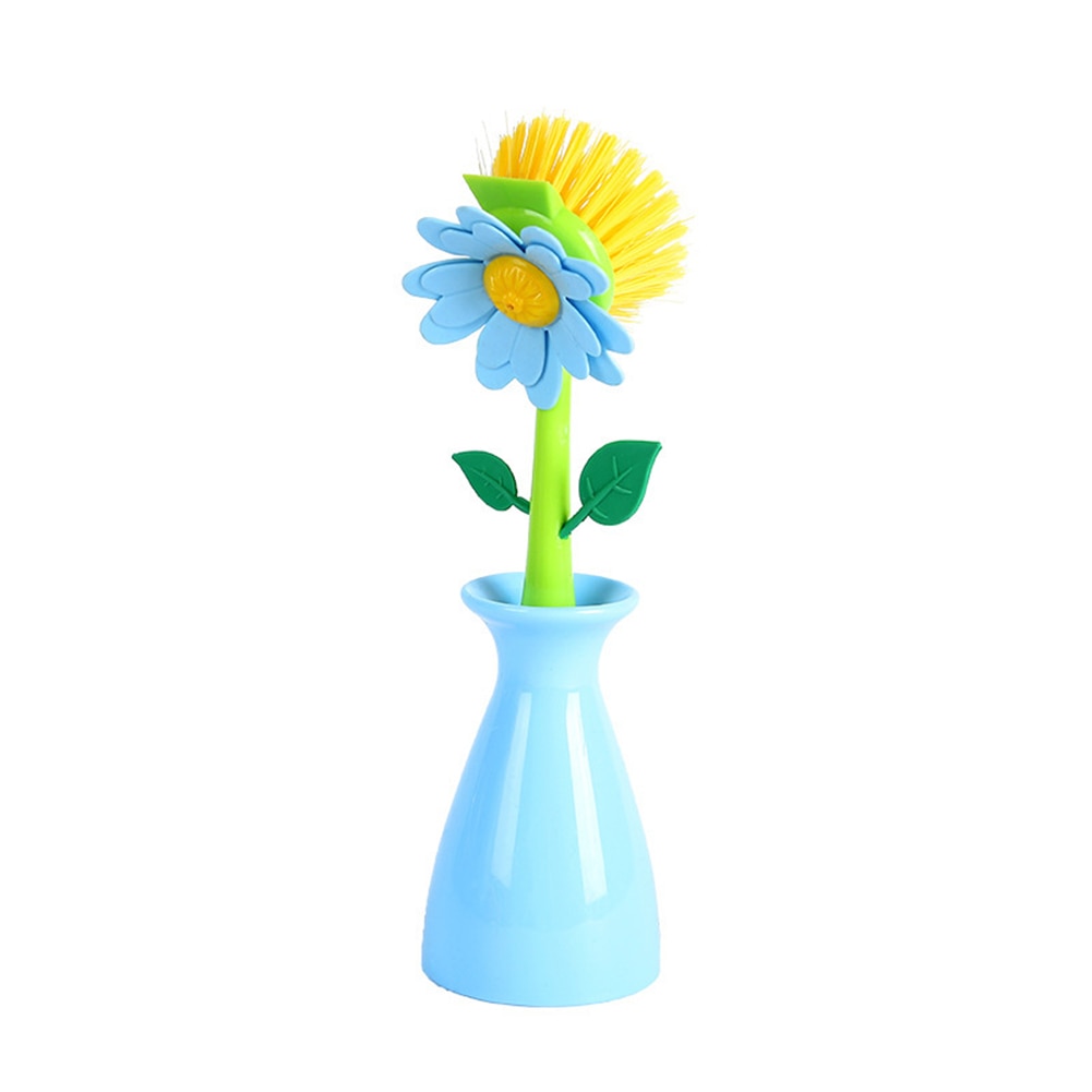 Soft Bristle Flower Planter Cleaning Brush - Fesara