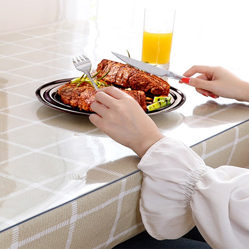 Clear Protective Table Pad Transparent Desk Mat