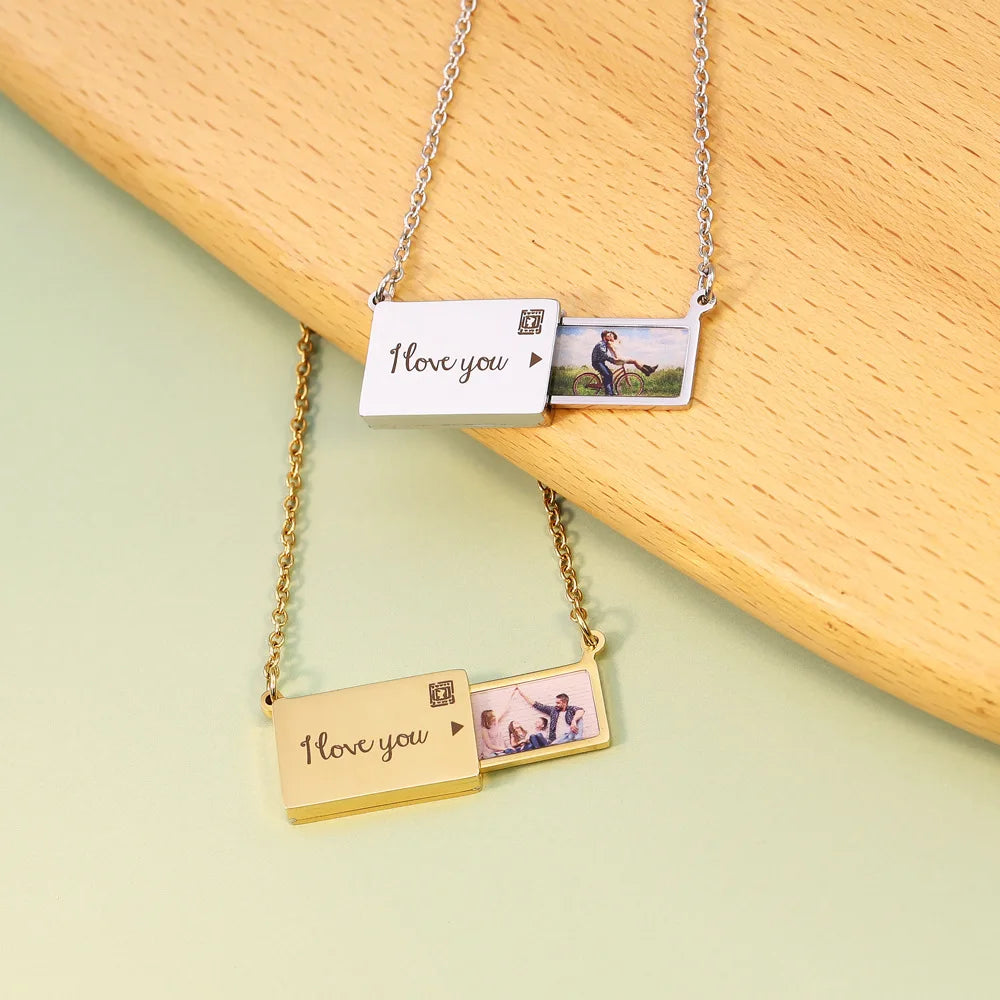 Custom Picture Locket Necklace
