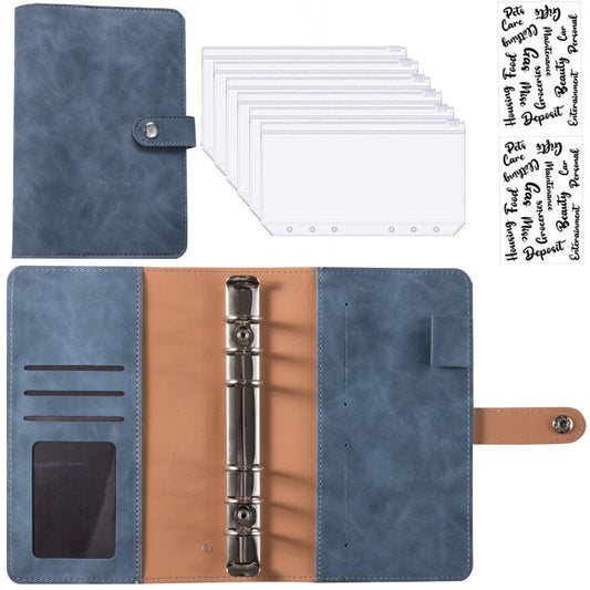 Premium Leather Wallet Notebook Organizer - Fesara