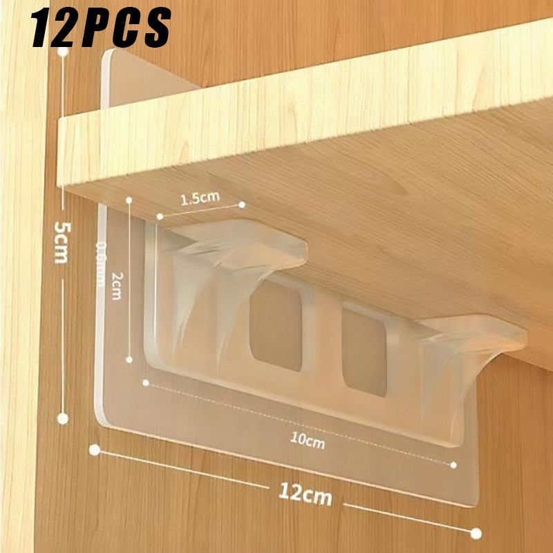 Easy Install Closet Shelf Bracket Support