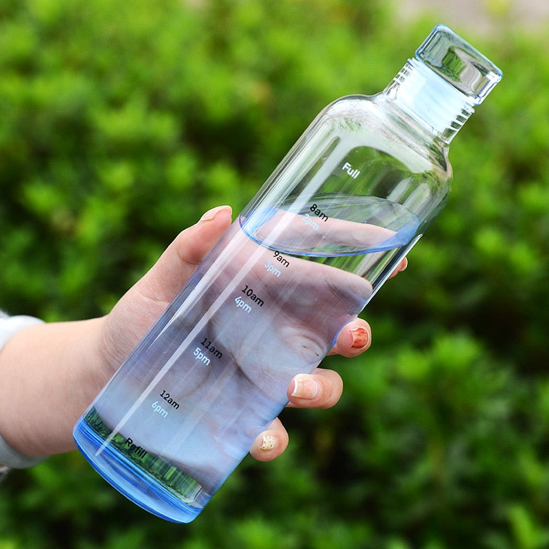Insulated Borosilicate Glass Water Bottle