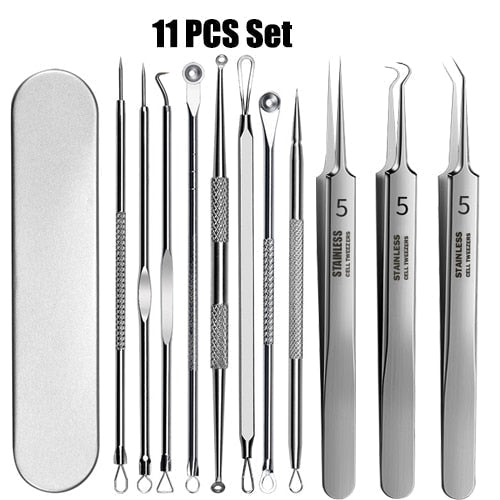 Acne Treatment Pore Cleansing Blackhead Removal Kit - Fesara