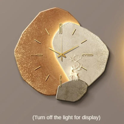 Simple Scandinavian Style Wall Clock