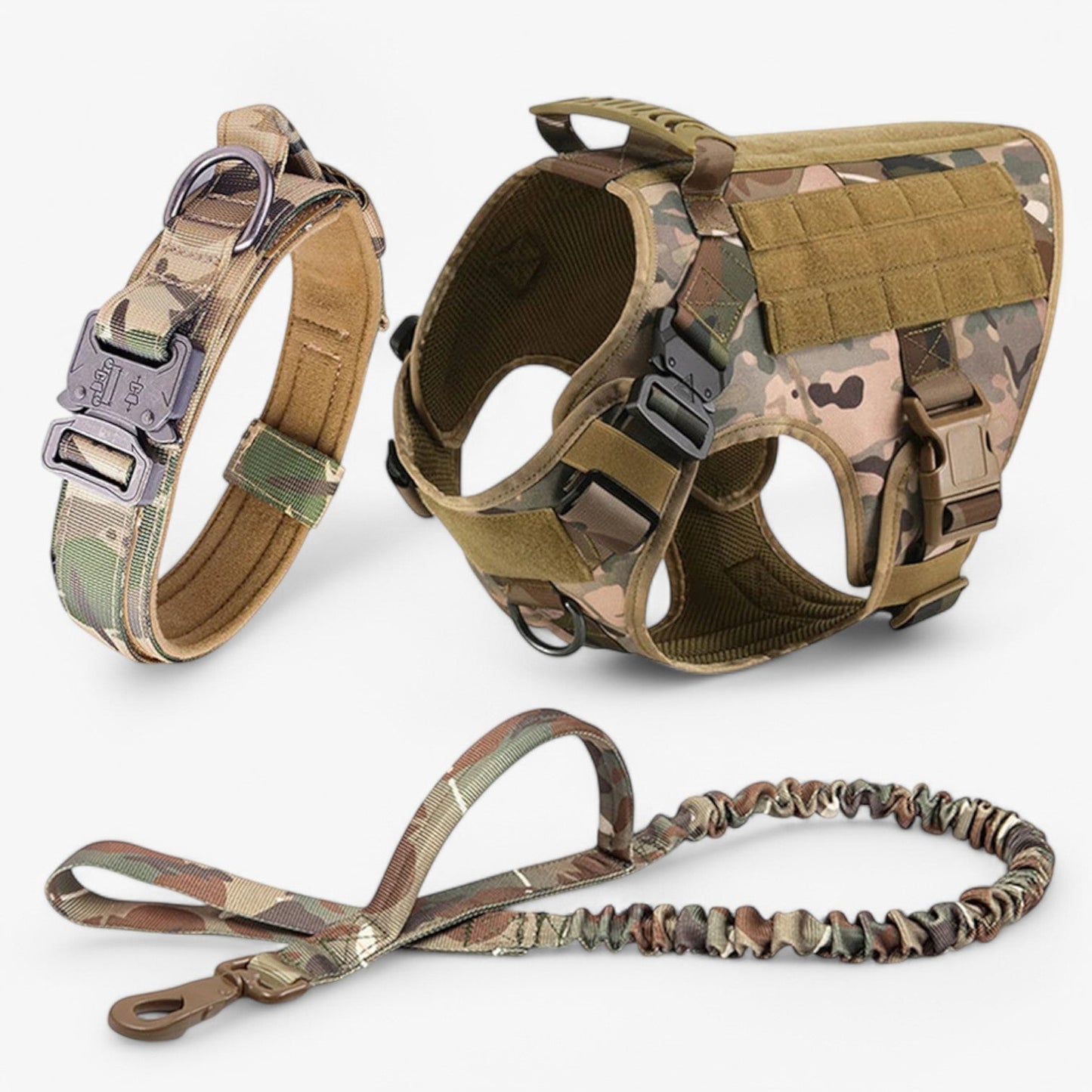 Durable Padded Dog Vest - Adjustable Training Harness