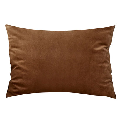 Soft Velvet Pillow in Bright Pastel Shades