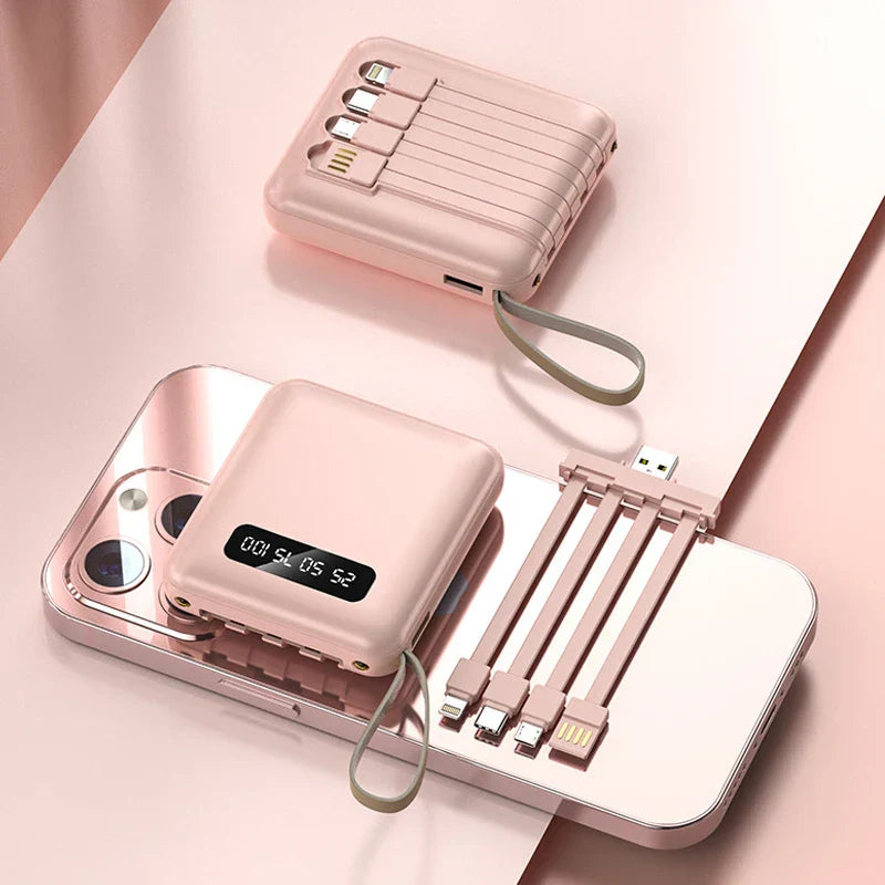Compact Portable Charger 20000mAh Fast Charging Power Bank