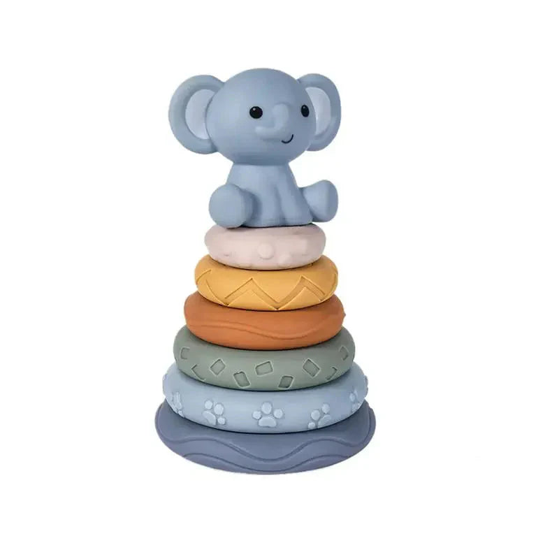 Soft Play Stacking Rings for Baby Development