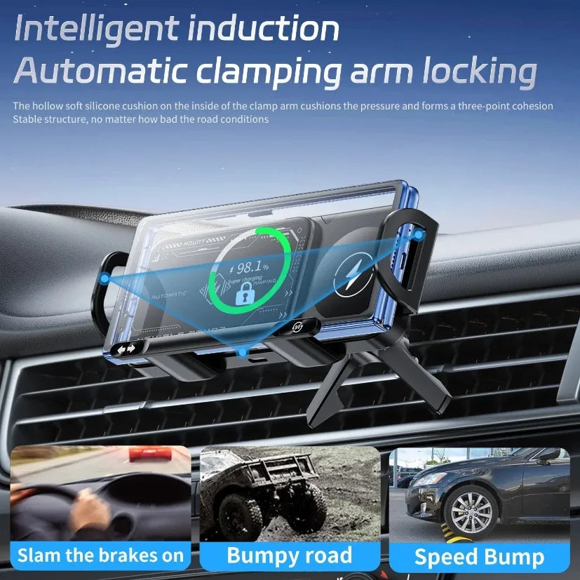 Universal 360 Degree Car Phone Wireless Charger