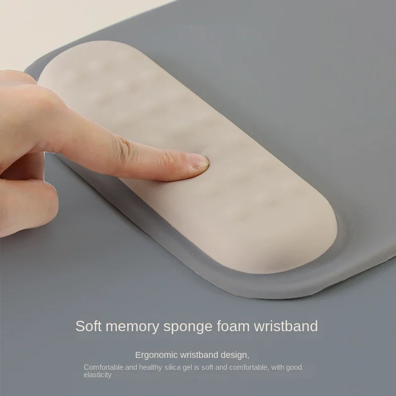 Soft Ergonomic Mouse Pad with Memory Foam & Non Slip Base