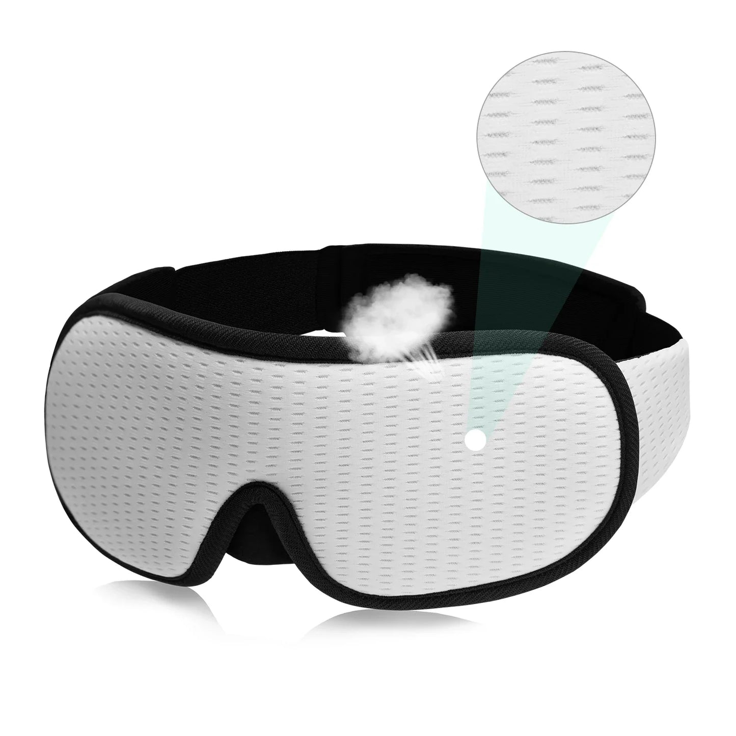 Comfortable Sleep Eye Mask with Soft Breathable Fabric
